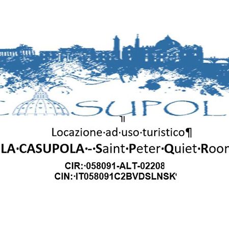 La Casupola Saint Peter'S Quiet Room Roma Exterior foto